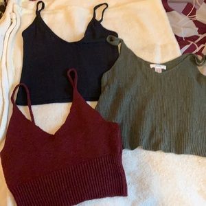 3/$20 Knit tank tops